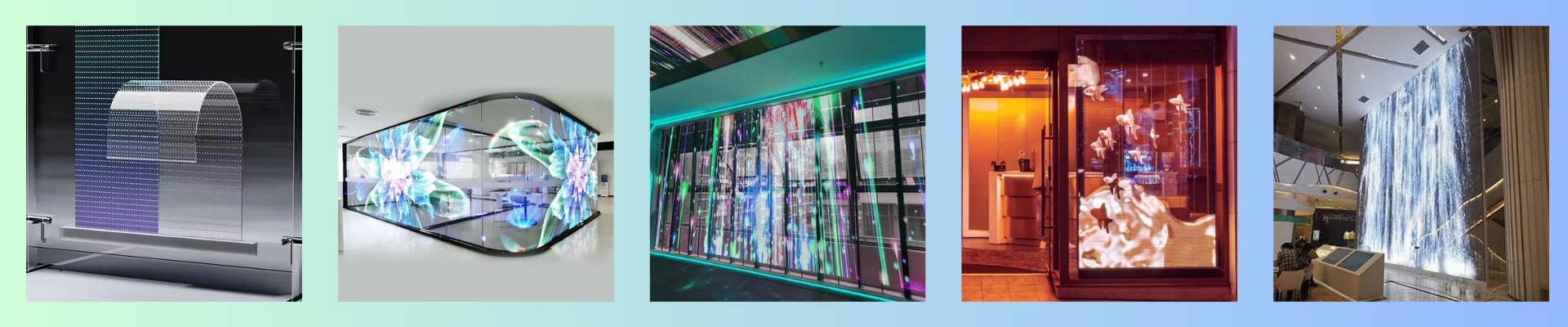 จอแสดงผล Transparent LED